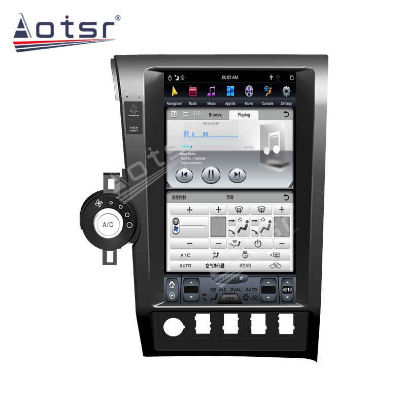 Android 9 Tesla style PX6 Car GPS Navigation For Toyota Tundra 2007-2013 Radio Recorder Multimedia Player Auto Stereo Head Unit-Aotsr official website