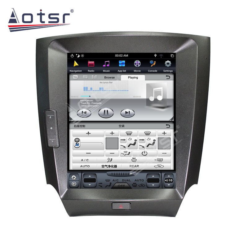 For Lexus IS IS300  IS200 IS250 IS350 Android Car Multimedia Tesla Screen Audio GPS Navigation Radio DVD Player Stereo Head Unit-Aotsr official website