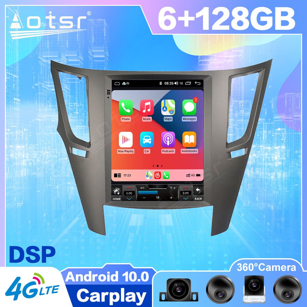 Android 10 Tesla For Subaru Outback 4 BR legacy 5 2009 Car GPS Navigation Auto Radio Stereo Multimedia Player HeadUnit No 2 din-Aotsr official website
