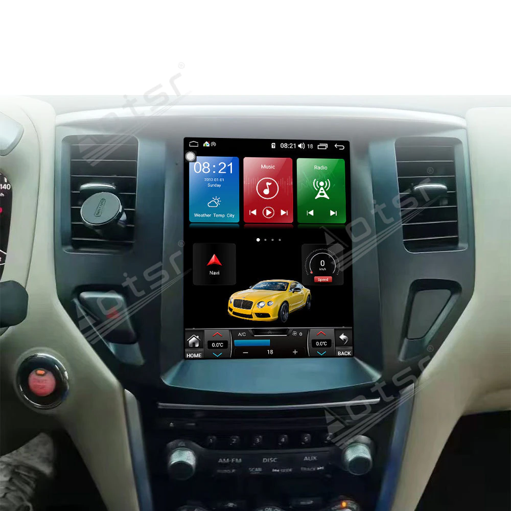 Android For Nissan Pathfinder 2016 - 2020 Tesla Car Radio GPS Navigation Multimedia Player Autoradio Stereo Head Unit Screen-Aotsr official website