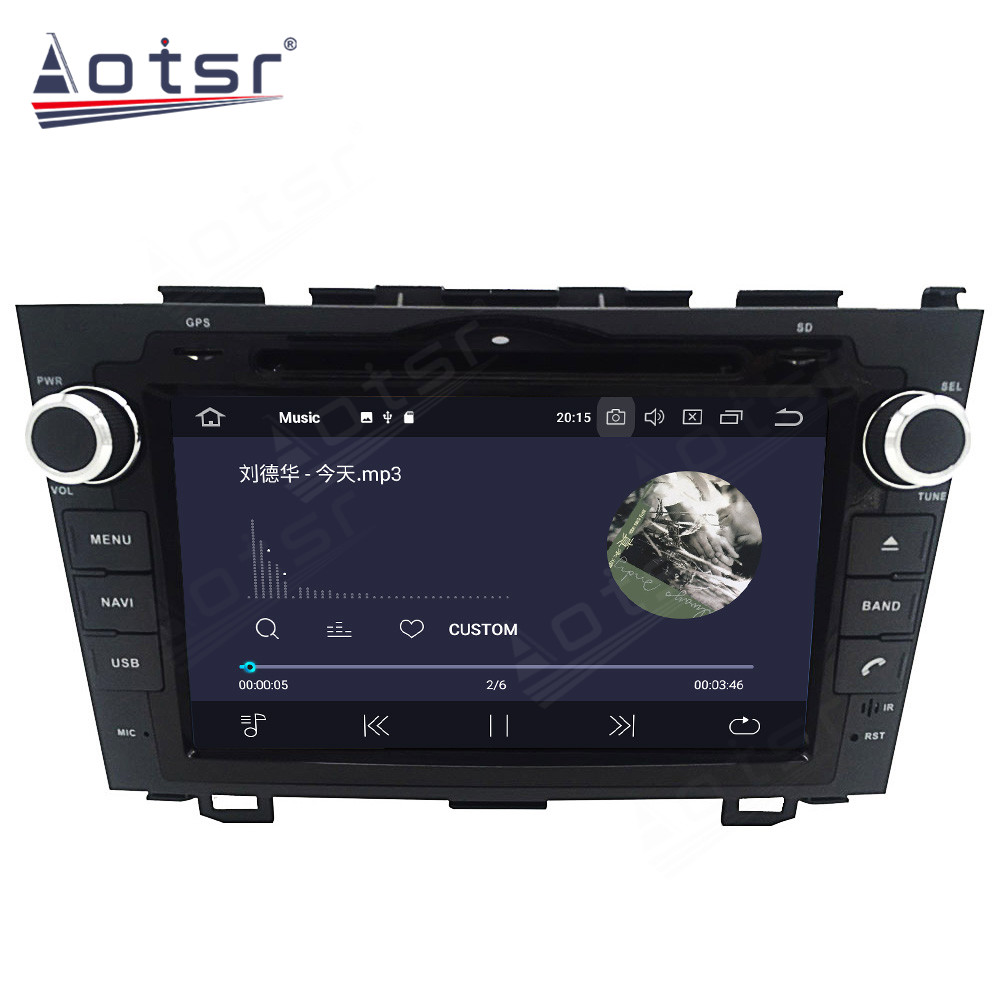 Qualcomm  Android 11 Autoradio For HONDA CRV 2006-2011 128G Car Radio GPS Navigation DVD Multimedia Player Head Unit-Aotsr official website
