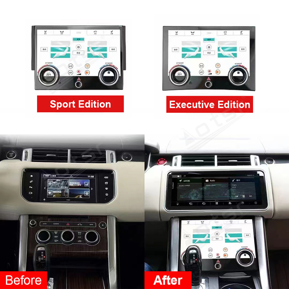 A/C Panel For Land Rover Range Rover Sport/Execuvite 2013-2017 Air Conditioner Climate Control Touch LCD screen unit