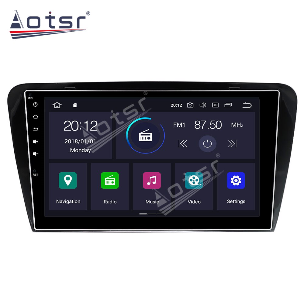 Android 10.0 4GB+64GB Car Radio GPS Navigation Unit For Skoda Octavia A7 2013-2016 Car Multimedia Player Auto Stereo Head Unit-Aotsr official website