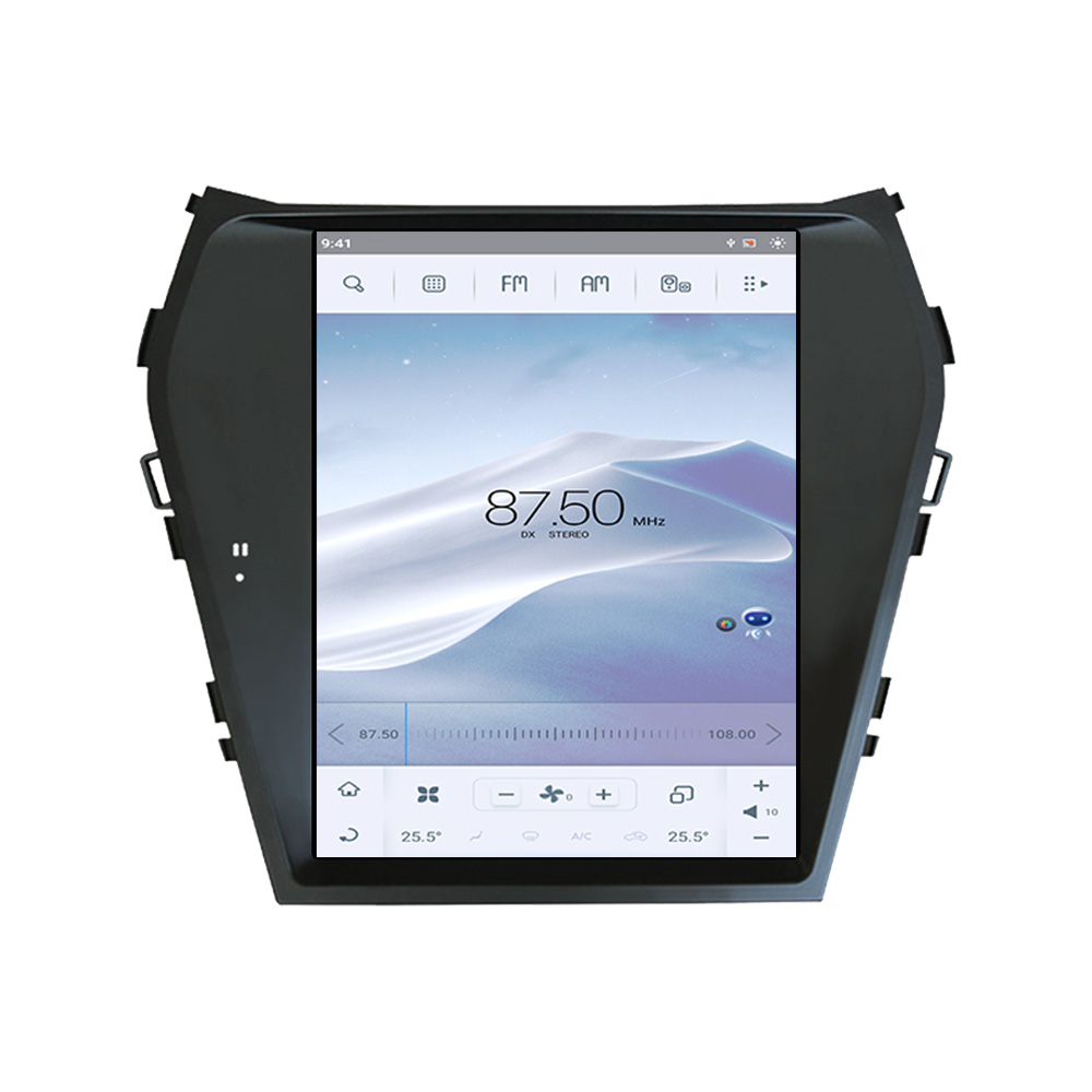 128GB Car Radio Android For Hyundai Santa Fe IX45 2013-2018 GPS Navigation Multimedia Tesla Touch Screen Stereo Carplay-Aotsr official website