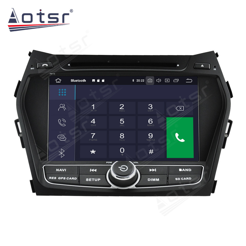 6+128G For Hyundai IX45 Sante Fe 2013 2014 2015 2016 - 2018 Car Stereo Multimedia Player Android Navi Radio Carplay Head Unit-Aotsr official website