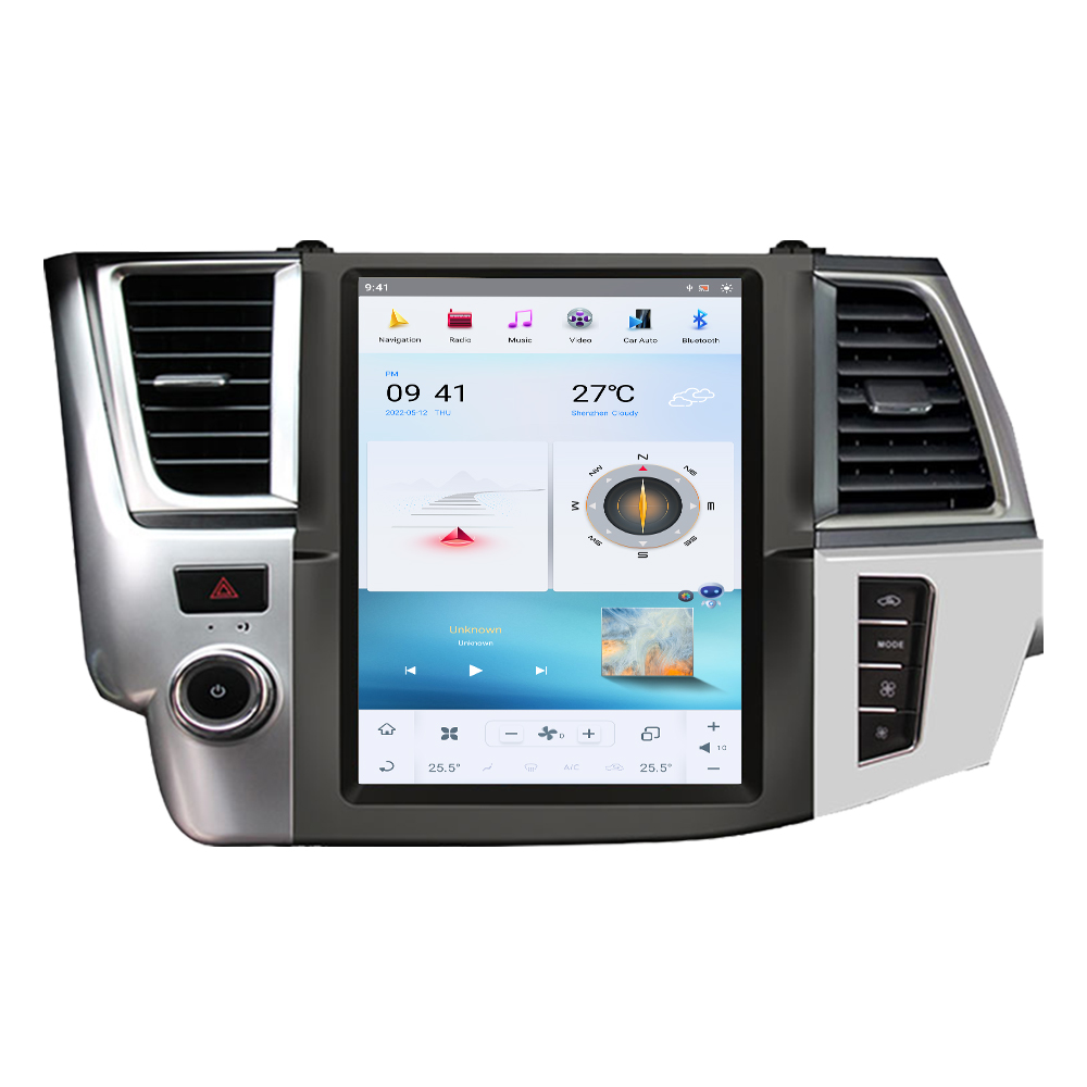 Android 11 Tesla Screen Style For Toyota Highlander 2014-2018 Car Radio GPS Navigation Multimedia Player Stereo Head Unit-Aotsr official website
