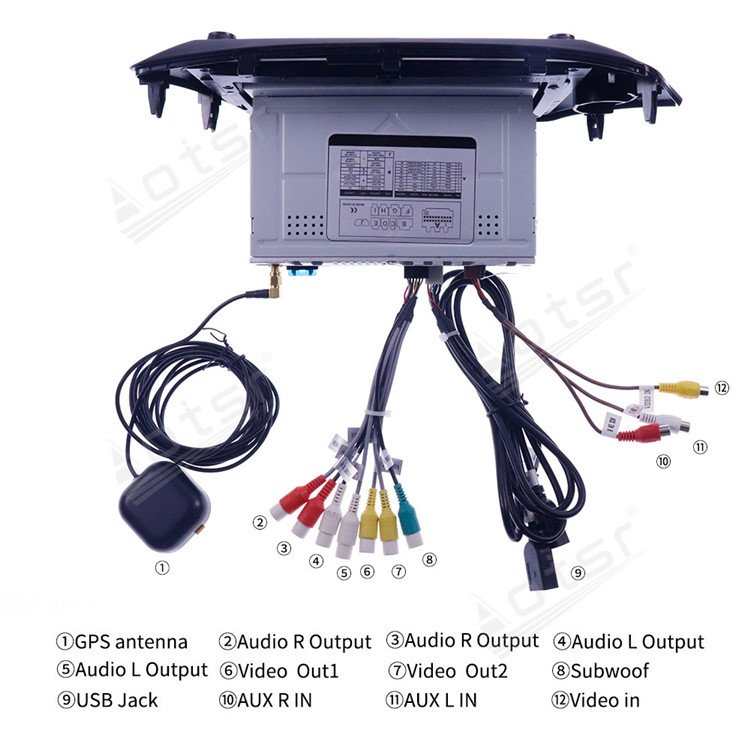 128G Android 10.0 For Kia K2 RIO 2010-2017 Auto Stereo Audio Car Radio DVD Multimedia Player GPS Navigation Head Unit-Aotsr official website