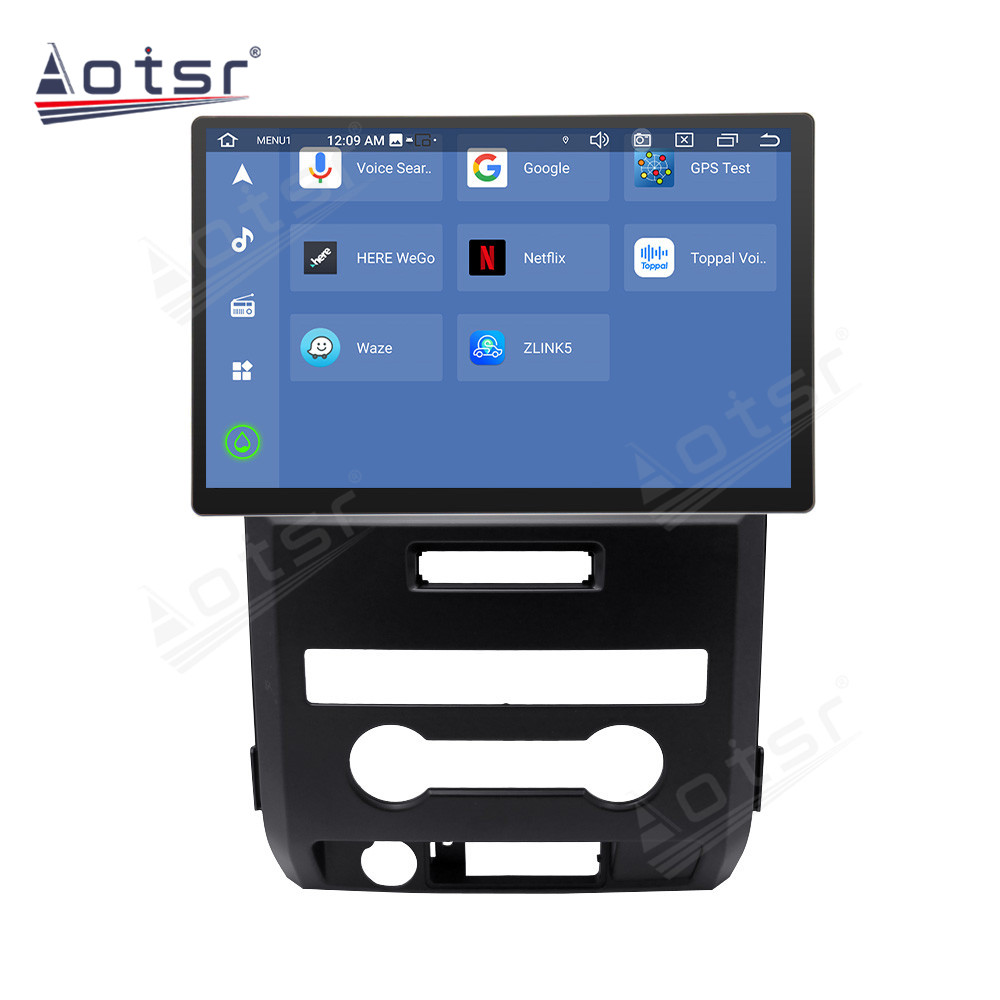 13.3 Inch Android 11 Auto For Ford Raptor F150 2008-2014 Car Multimedia Player GPS Navigation Auto Radio Stereo Head Unit 
