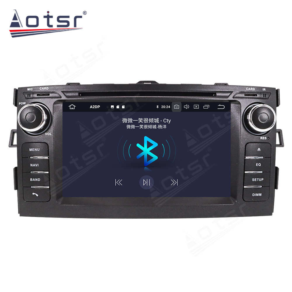 6+128GB Android Auto DSP Carplay For Toyota Auris 2006 2007 2008 2009 2010 2011 2012 Multimedia Car Radio Player GPS Navigation Stereo Head Unit-Aotsr official website