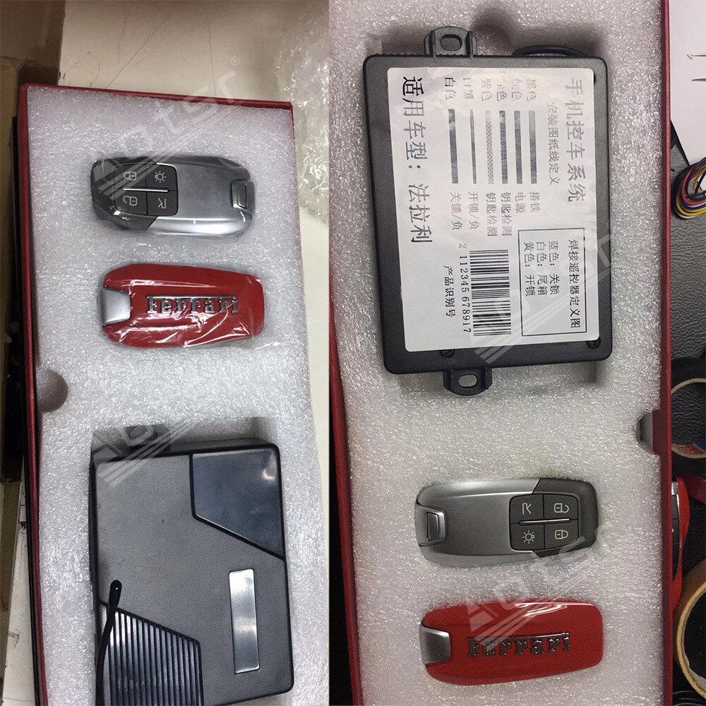 Keyless Start Smart Engine Start Remoto Control for Ferrari With Phone App Intelligent Switch Door Lock Acc Detection-Aotsr official website