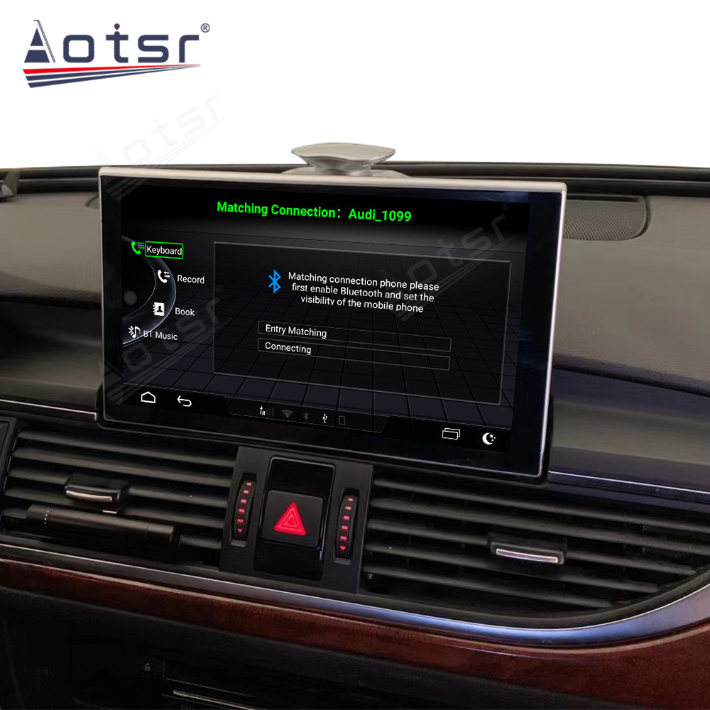 Android 10.0 multimedia player with GPS navigation stereo main unit DSP  8GB + 128GB suitable for Audi A6 12-18 -Aotsr official website