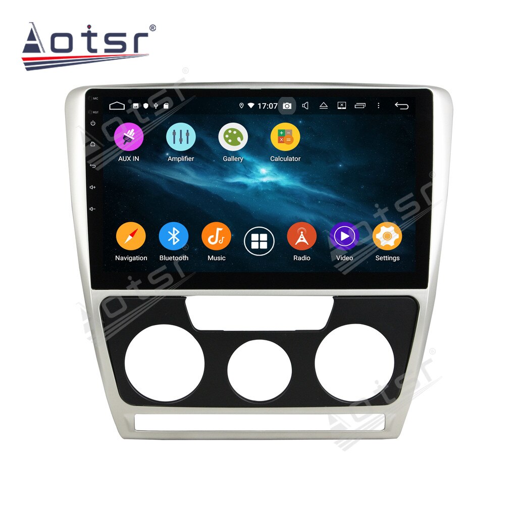For Skoda Octavia MT 2010+ Android 10.0 Radio 64GB Car Multimedia Player Car GPS Navigatioion Auto Stereo Audio Screen Head Unit-Aotsr official website