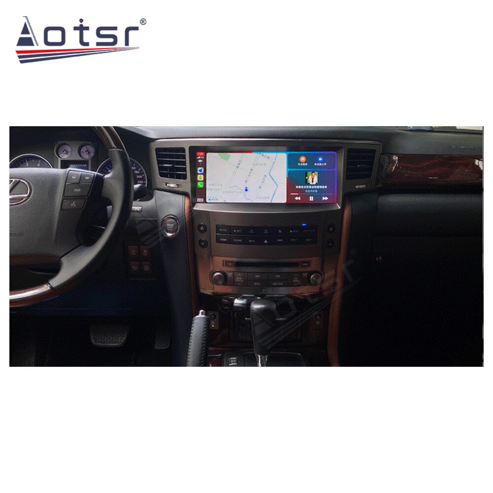 12.3 inch 128G Android Car Multimedia Auto Audio Radio Player Stereo For Lexus LX570 2007 - 2015 GPS Navigation Head Unit 1 Din-Aotsr official website