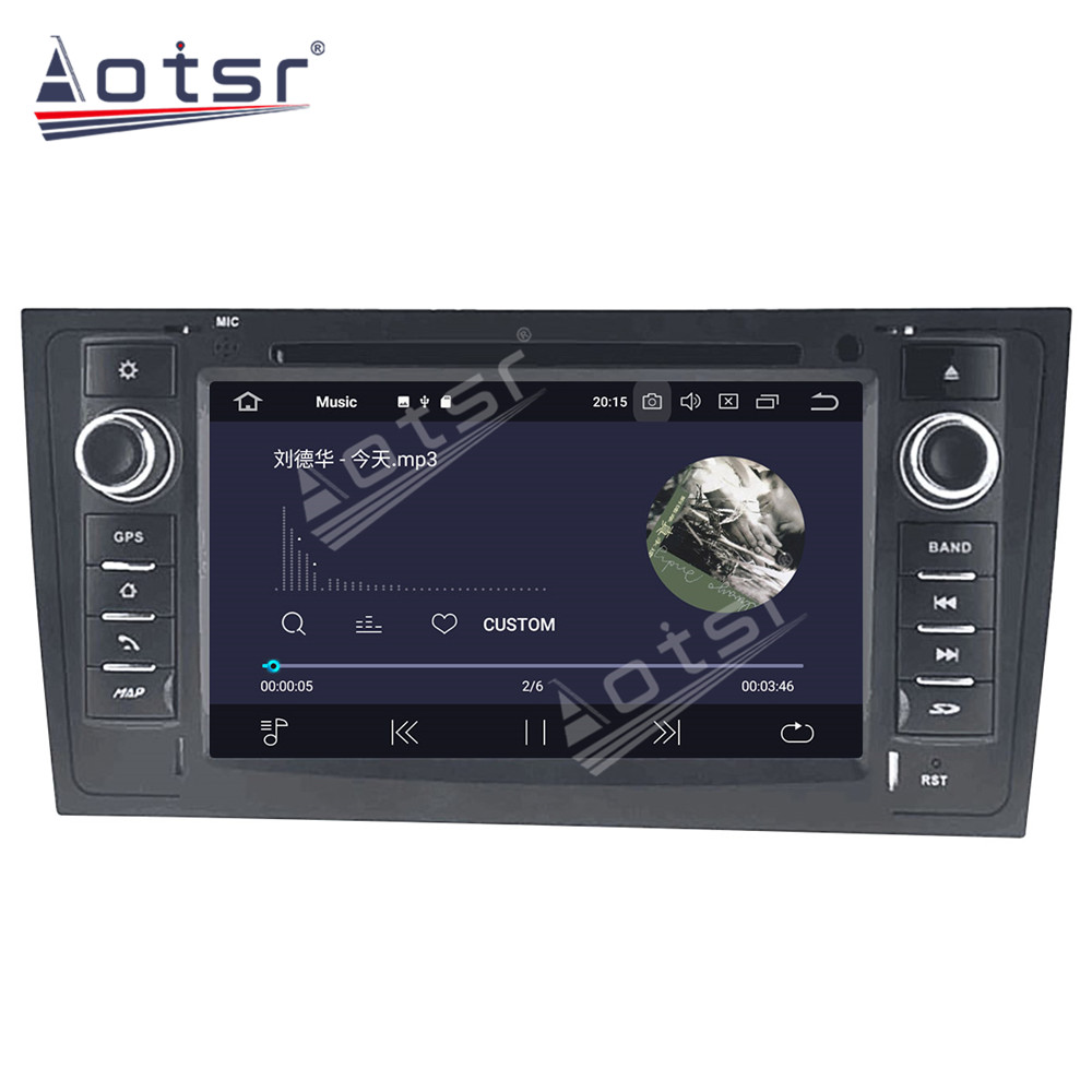 Android 11.0 Multimedia Player 128G with GPS navigation suitable for Audi stereo main unit DSP Carplay suitable for AUDI A6 1997-2004-Aotsr official website