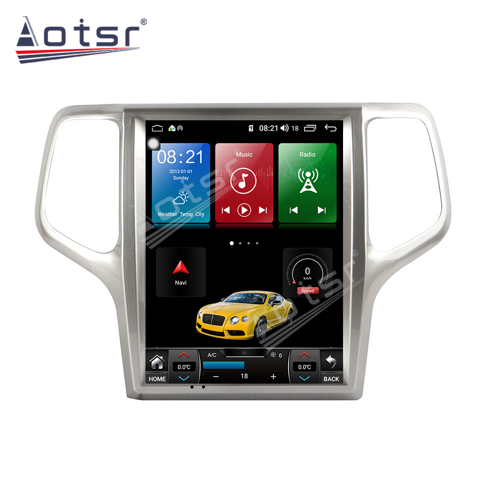 Android 11.0 multimedia player with GPS navigation stereo main unit DSP Carplay 6GB + 128GB suitable for Jeep 08-13 Grand Cherokee-Aotsr official website