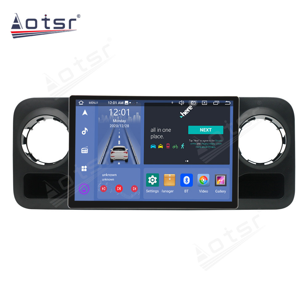 13.3 Inch Android 11 Auto For Benz Sprinter 2018-2022 Car Multimedia Player GPS Navigation Auto Radio Stereo Head Unit 