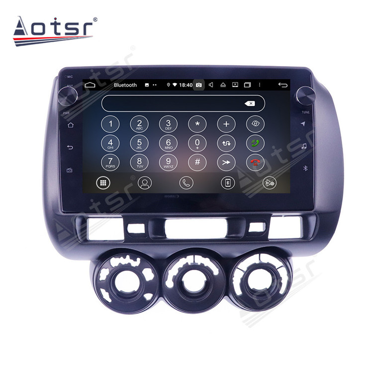 128G Android 10.0 For Honda Fit 2006-2008 Auto Stereo Audio Car Radio DVD Multimedia Player GPS Navigation Head Unit