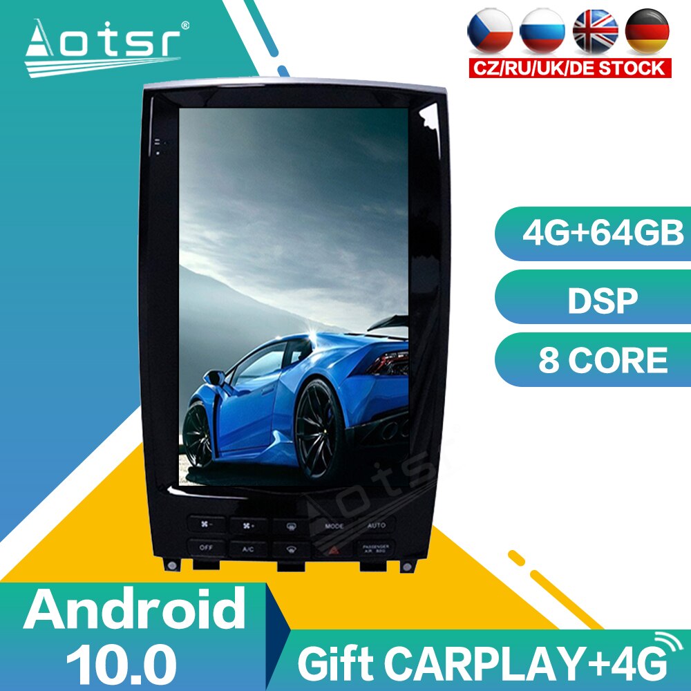 Car Radio Player For Infiniti Q50 Android GPS Navigation Stereo 2015 - 2020 Multi-DVD PX6 64G Carplay HD Touch Screen Head Unit-Aotsr official website