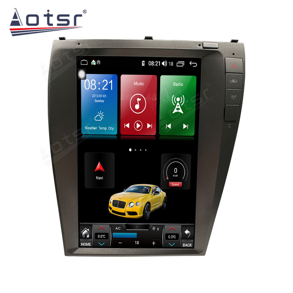 Android 11.0 multimedia player with GPS navigation stereo main unit DSP Carplay 6GB + 128GB suitable for Lexus ES-Aotsr official website