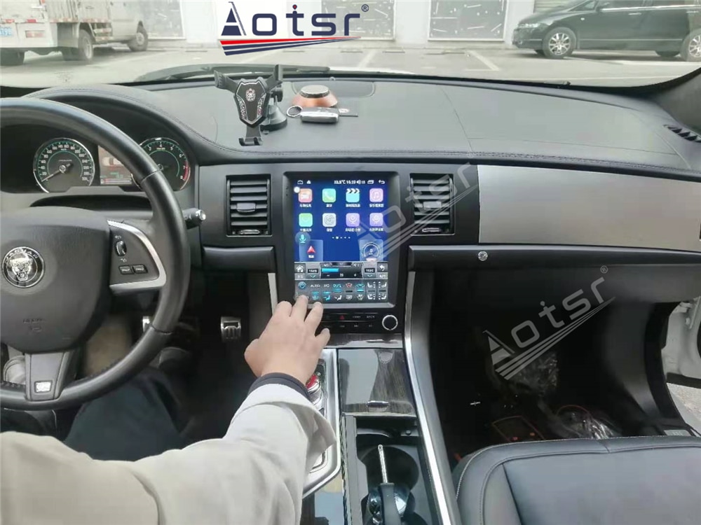 Tesla Car Radio For Jaguar XF 2004 2005 - 2015 Android Multimedia DVD GPS Navigation Touch Screen 6GB+128GB Unit Stereo Carplay-Aotsr official website