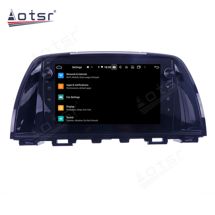 9 Inch Android 10.0 Auto Stereo For Mazda Atenza 2015 Audio Car Radio DVD Multimedia Player GPS Navigation Head Unit-Aotsr official website