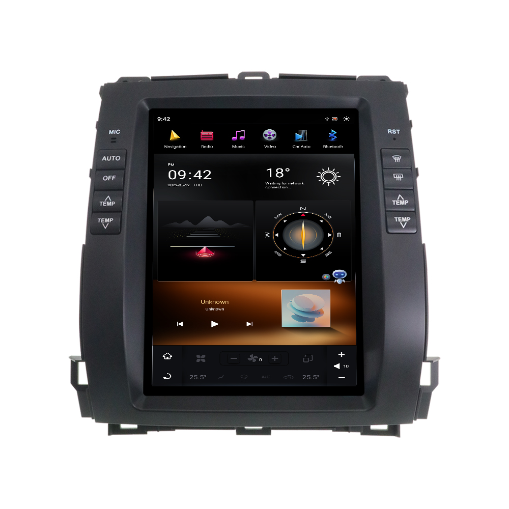 Tesla Screen Android 11 Car GPS Navigation For Toyota Prado 2002-2009 Radio Multimedia DVD Video Player Audio Head Unit-Aotsr official website