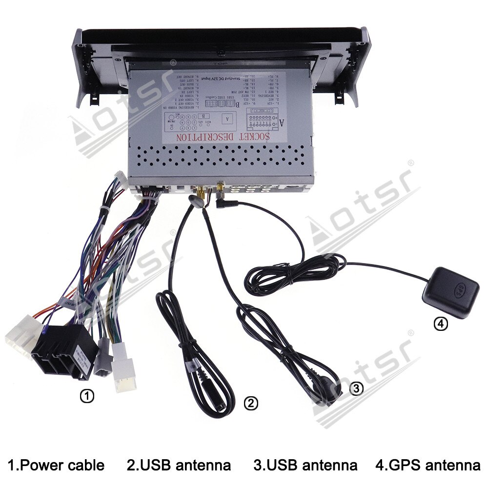 For Toyota RAV4 2019 Car Multimedia Radio Player Stereo Android 9 DSP 9 inch IPS Screen Build in DSP Audio Navi WiFi head unit-Aotsr official website