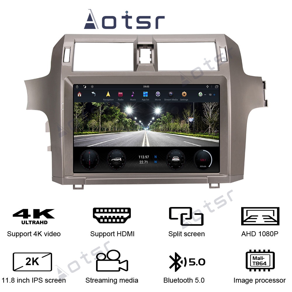 For Lexus GX460 GX400 2010 - 2020 Android 11 Auto Car Video Player Radio GPS Navigation Autostereo Multimedia IPS HD big Screen-Aotsr official website