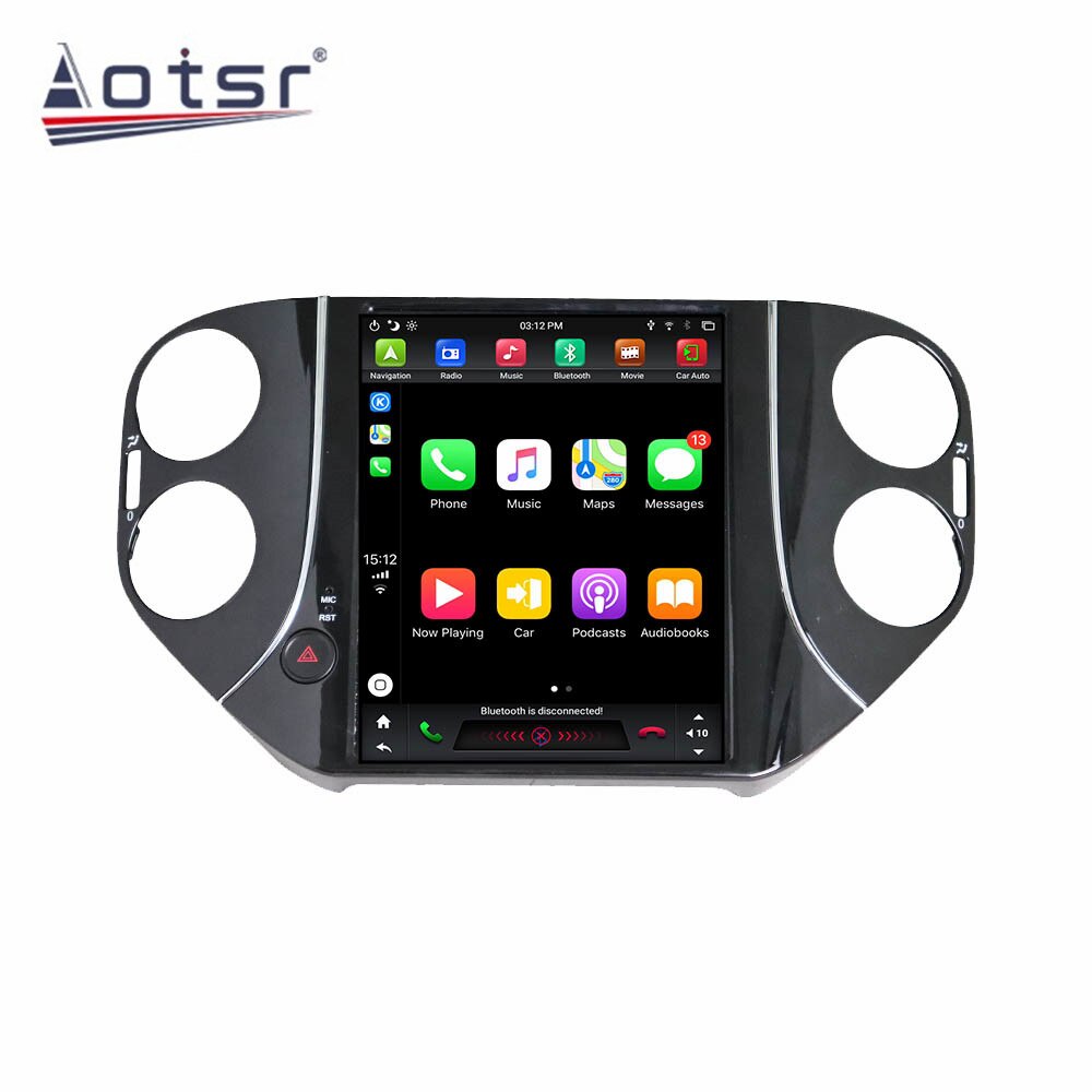For Volkswagen VW Tiguan MK2 2010-2016 Tesla styel Android 9 Car DVD GPS Navigation Radio AutoStereo Multimedia Palyer HeadUnit-Aotsr official website