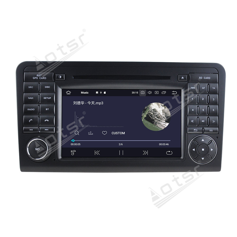 AOTSR Car Radio Auto Android 11 For Mercedes Benz ML CLASS W164 ML300 ML350 2005-2012 GPS Navi Multimedia Player-Aotsr official website