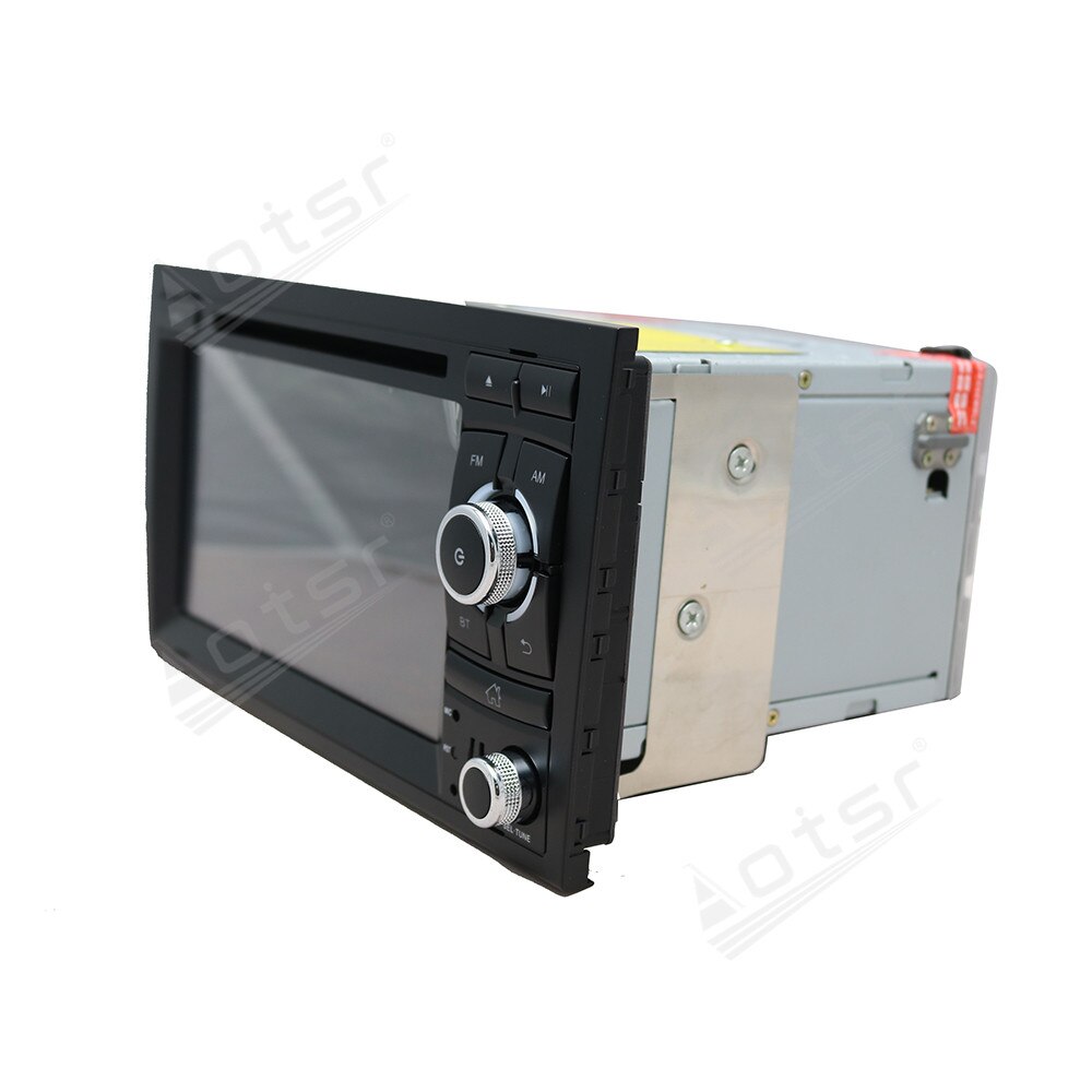 For AUDI A4 2002 - 2008  Wince 6.0 CD DVD Player Single DIN 7 Inch GPS Navigation Player BT in-Dash Radio Steering Wheel Control-Aotsr official website