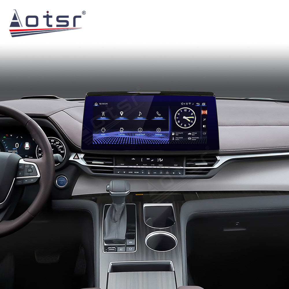 Android System 20.7 Inch LCD Screen HD Car Monitor Ceiling TV For Toyota Sienna Car Video Auto Roof Mount Display HDMI FM-Aotsr official website