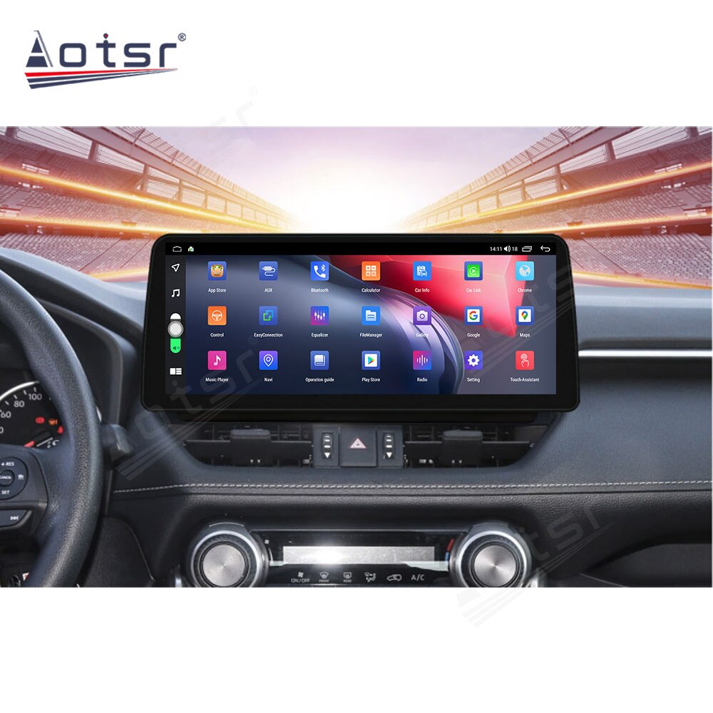 Bluetooth 5.0 Android Car Multimedia Player GPS Navi Radio Tape Recorder For Toyota RAV4 RAV 4 2019 2020 2021 Head Unit a Din Autoradio-Aotsr official website