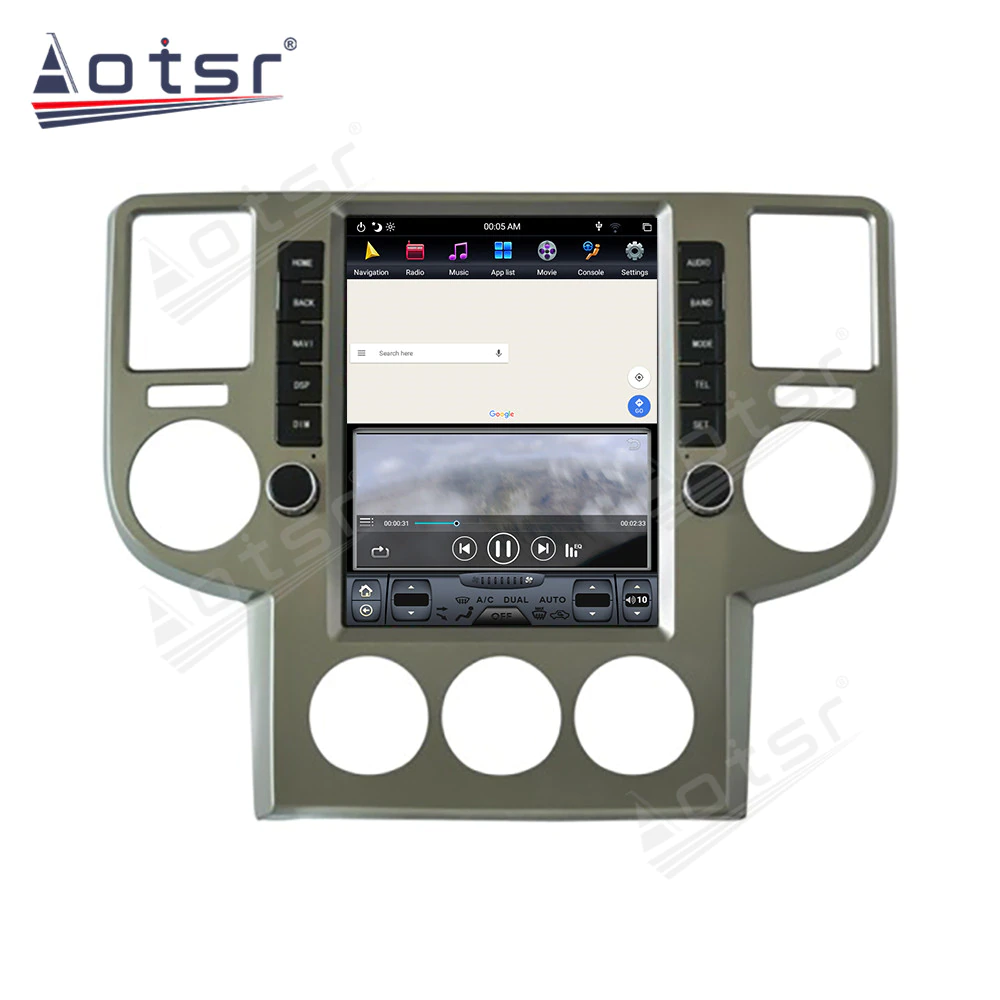 128G Car Radio For NISSAN X-trail T30 2002 - 2008 Car GPS Navigation Android 9.0 Tesla Vertical Screen DVD Multimedia Player HD-Aotsr official website