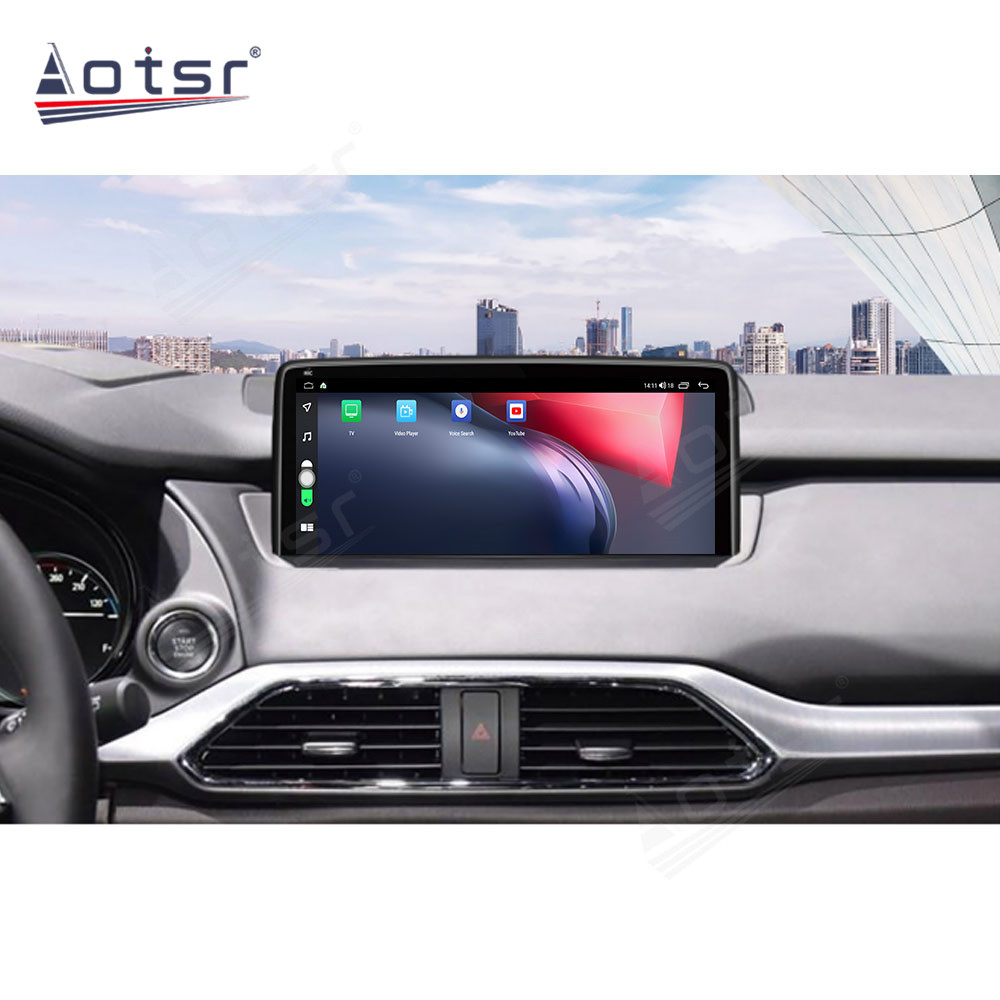 Android 10.0 multimedia player with GPS navigation stereo main unit DSP  6GB + 128GB suitable for Mazda CX-9 2016-2021-Aotsr official website