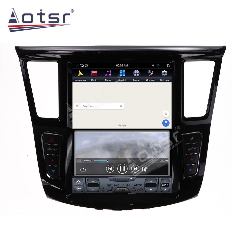 Tesla Big Sreen Car GPS Navi For Infiniti QX60 Android Multimedia Player For Infiniti JX35 2012+ Auto Radio Audio Head Unit DSP-Aotsr official website