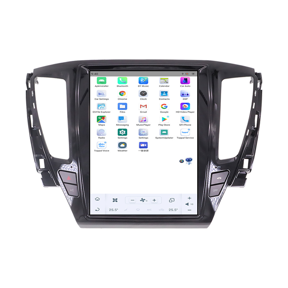 12.1" Vertical Screen Android 11.0  Car Radio For Mitsubishi Pajero Sport 2016-2018 GPS Navigation Tesla Car Multimedia Head Unit-Aotsr official website