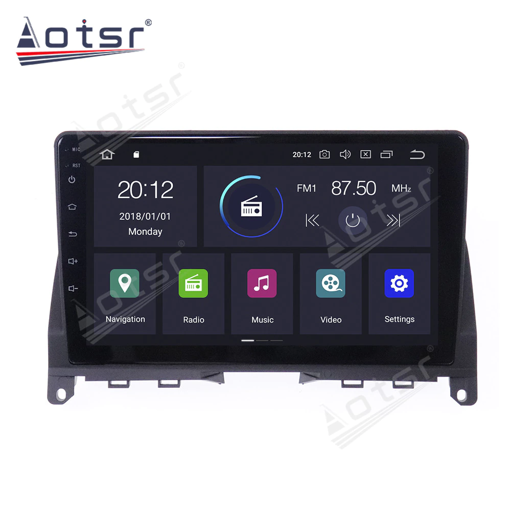 6GB 128GB Car Multimedia GPS Navigation For Benz C W204 2009 - 2013 Android Radio DVD Player Auto Screen Head Unit Stereo HD 2k-Aotsr official website