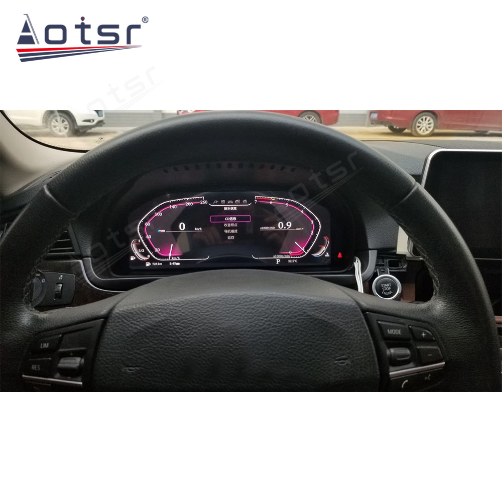 Car Screen Digital Cluster For BMW 5 5GT F07 F10 F11 2009-2016 LCD Dashboard Instrument Panel GPS Navigation Multimedia Player Headunit