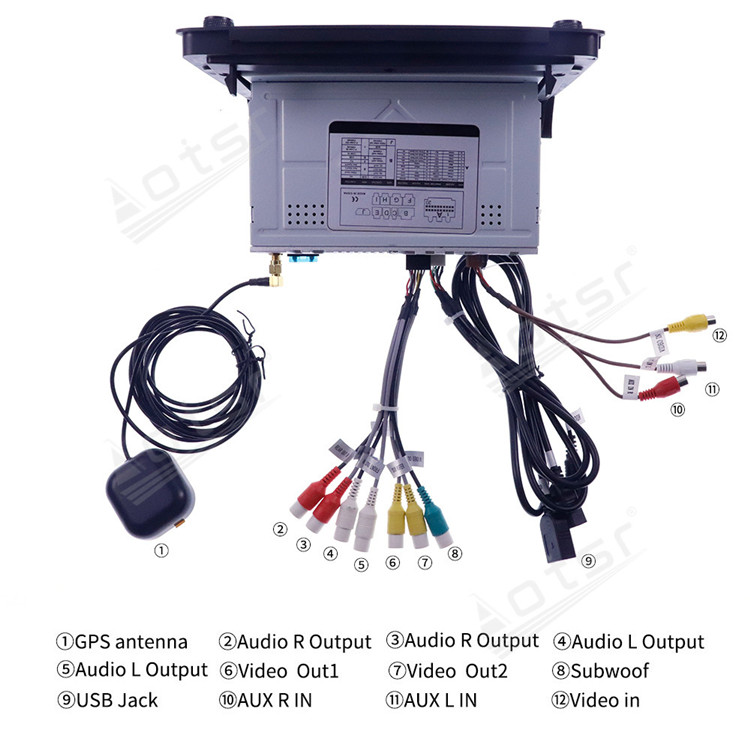 128G Android 10.0 For Audi TT 2006-2014 Auto Stereo Audio Car Radio DVD Multimedia Player GPS Navigation Head Unit-Aotsr official website