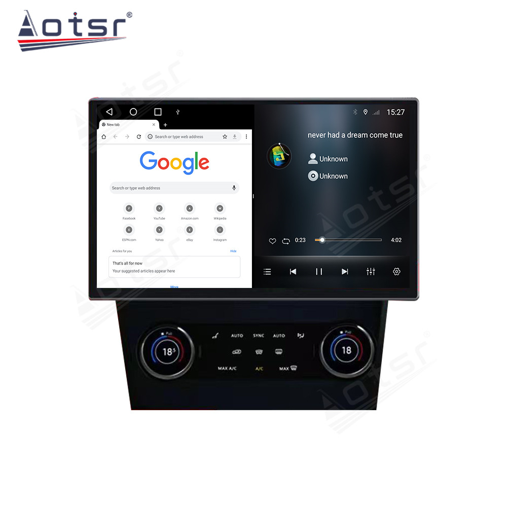 13.3 Inch Android 12 For FORD Mustang 2010-2014 Car Multimedia Player GPS Navigation Auto Radio Stereo Head Unit 