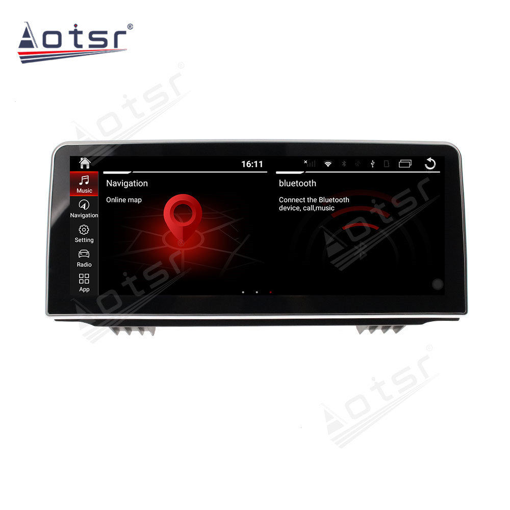 Android 10.0 multimedia player with GPS navigation stereo main unit DSP  8GB + 128GB suitable for 12.3 BMW X5 14-18 BMW X6 15-19-Aotsr official website
