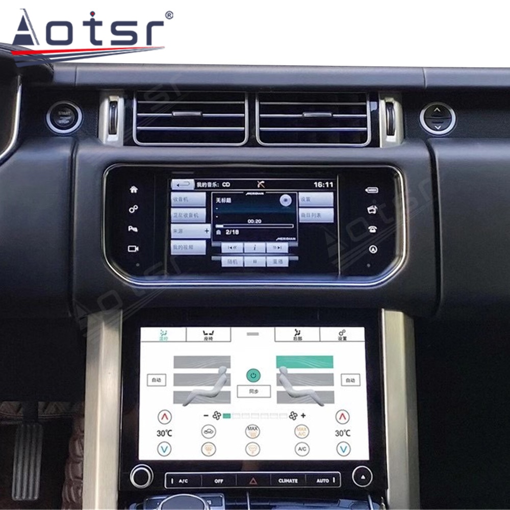Android For Land Rover Range Rover SVA LWB L405 2012 2013 - 2018 Car Multimedia Radio Player Stereo GPS Navi AC Board Head Unit-Aotsr official website