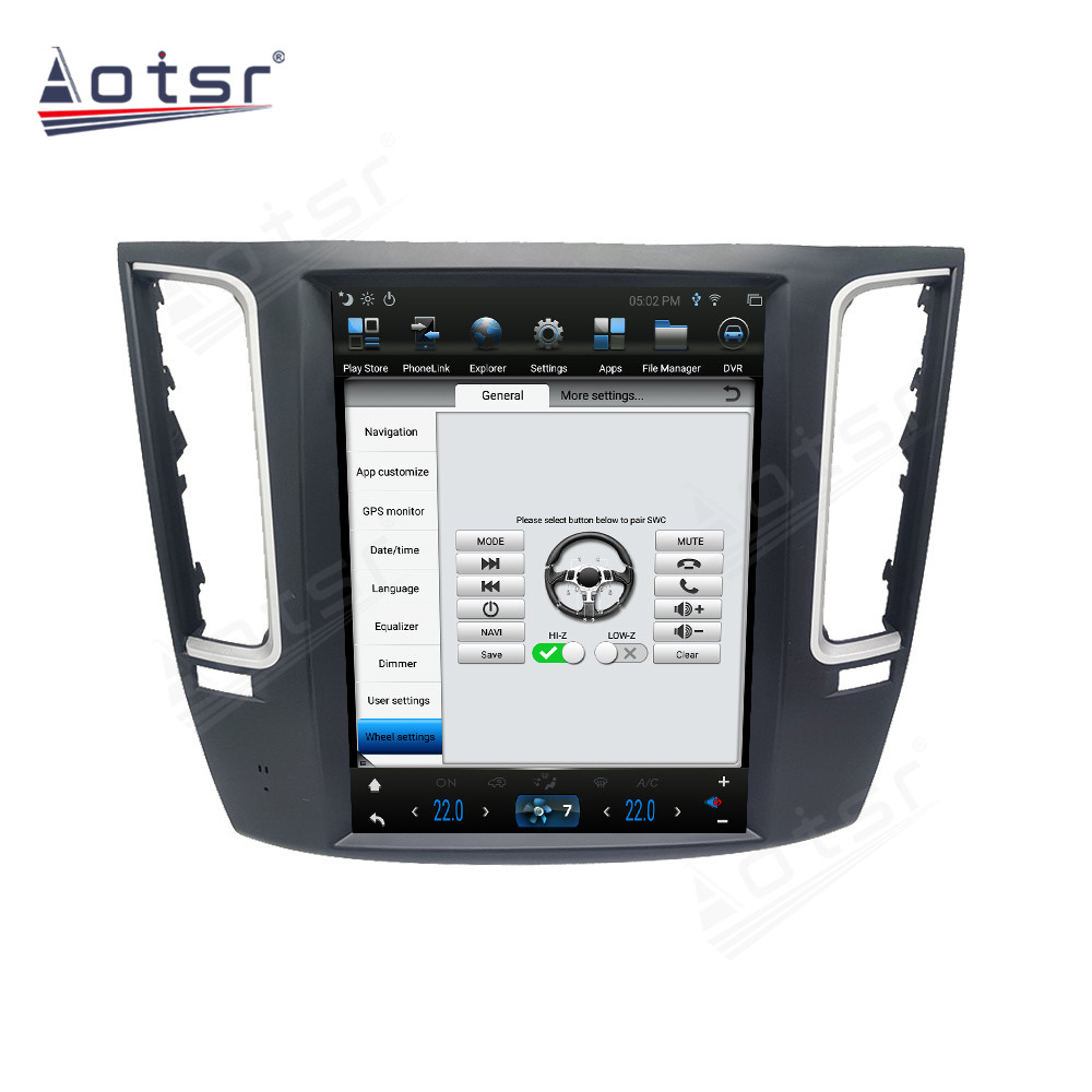 Qualcomm Android For Maserati Levante 2012 2013-2020 Car DVD GPS Navigation Auto Radio Stereo Video Multimedia CarPlay HeadUnit