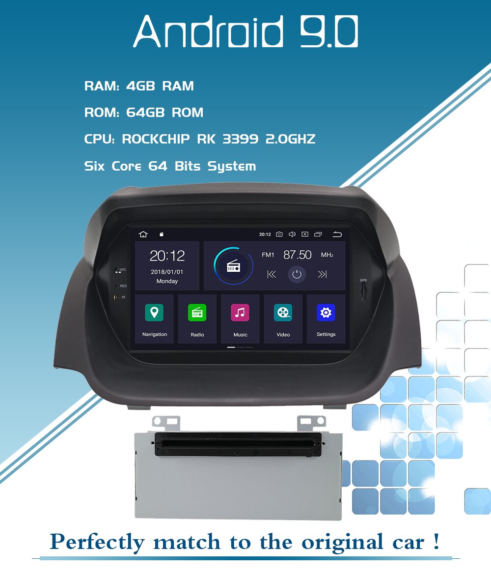 Car Multimedia Player For Ford Fiesta MK7 Android Radio Screen 2013 2014 2015 2016 GPS Navigation Stereo Head Unit Touch Screen-Aotsr official website