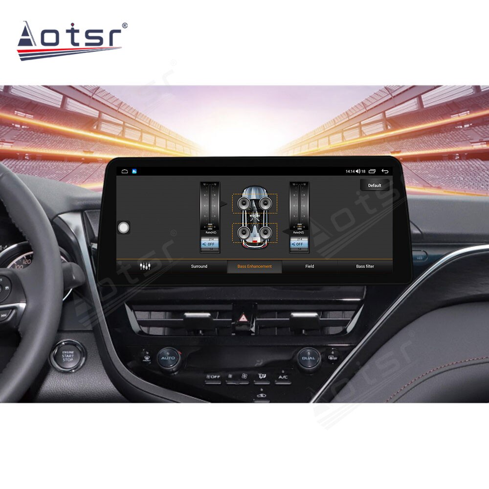 Android 10 Car Multimedia Player Bluetooth 5.0 GPS Navigation Radio Tape Recorder For Toyota Camry 2021 Head Unit Autoradio-Aotsr official website