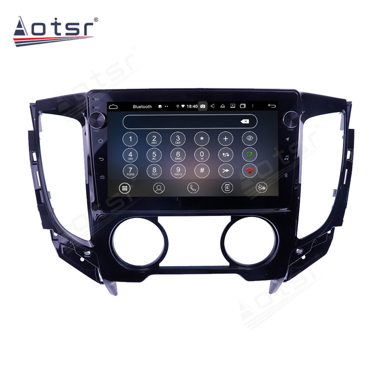 9 Inch Android 10.0 Auto Stereo For Mitsubishi  Triton 2018-2020 Audio Car Radio DVD Multimedia Player GPS Navigation Head Unit-Aotsr official website