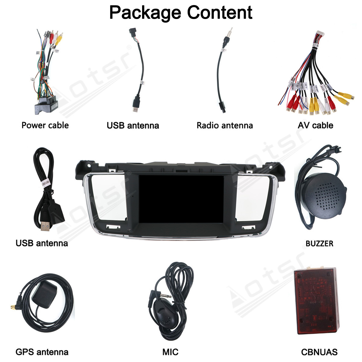 128GB For PEUGEOT 508 2011 2012 2013 - 2017  Car Stereo Multimedia Player Android GPS Navigation Auto Audio Radio Carplay PX6 Head Unit-Aotsr official website