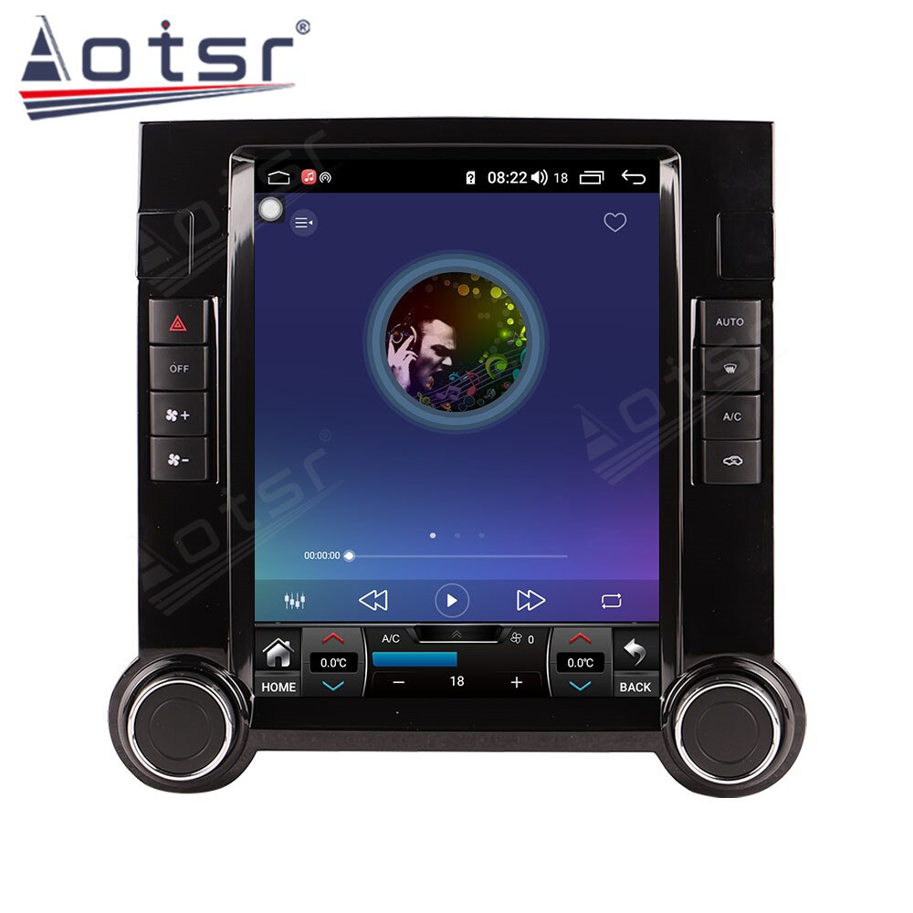 Android 11.0 Tesla Style For VW Volkswagen Touareg 2003 - 2010 Car