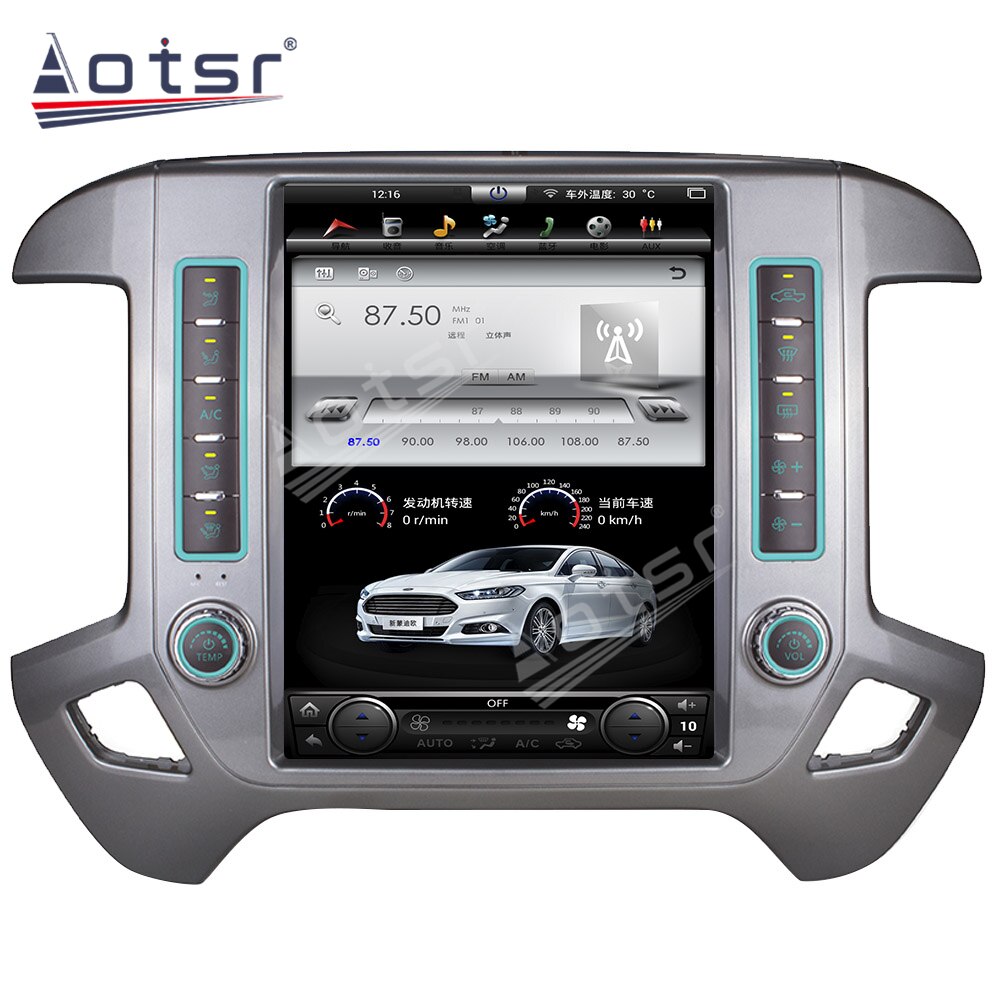 Car GPS Navigation For Chevrolet Chevy Silverado GMC SIERRA 2015 2016 2017 2018 2019 Android 11 Radio Auto Car Multimedia Player Carplay Unit-Aotsr official website